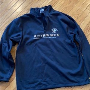 Pittsburgh Penguins quarter zip sweatshirt